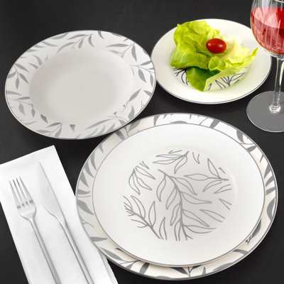 Janijah Bone China Dinnerware Set 24 Piece - Service for 6