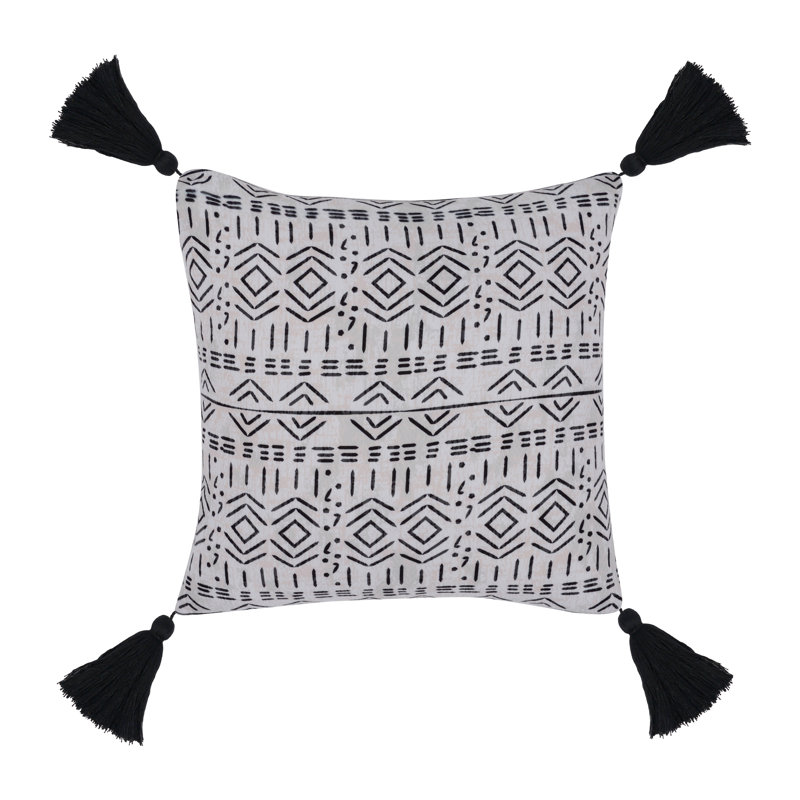 Zambia Square Indoor/Outdoor Pillow Cover & Insert