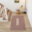 Tapis tressé en coton bordeaux Raleigh-1200288820-1200288826