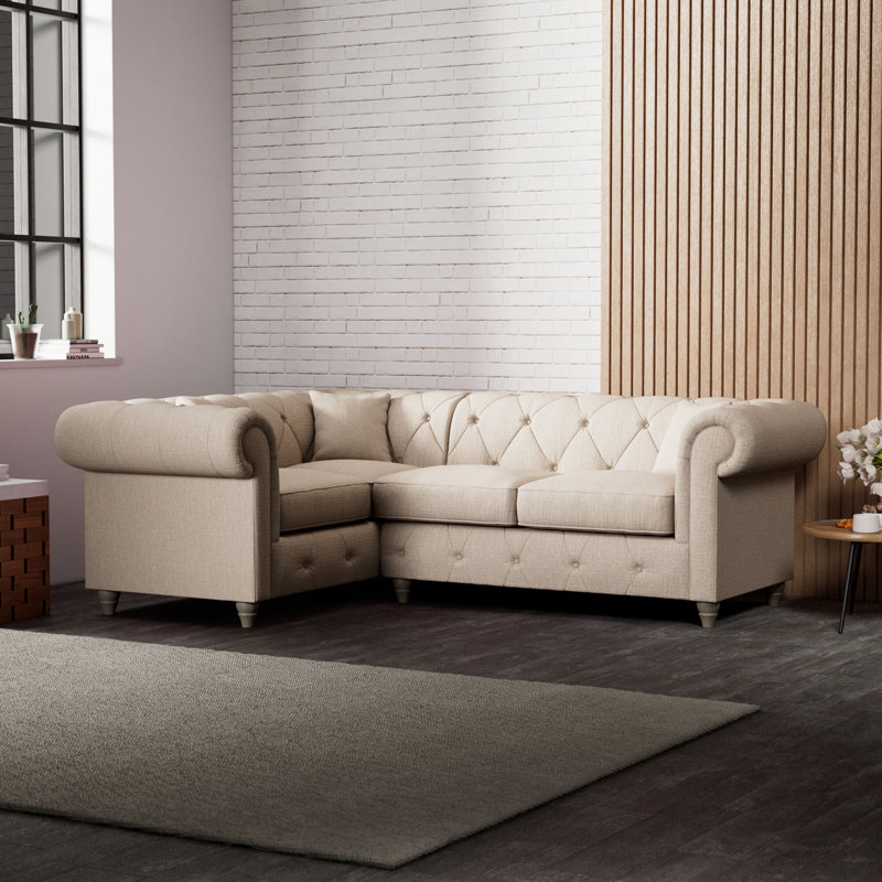 Ellrich 2 - Piece, Oyster, Washed Oak