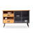 Black&Brown Solid Wood Sideboard