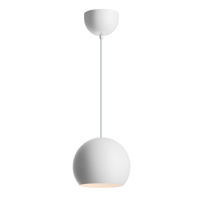 Adriyan 1 - Light Dome Pendant, White