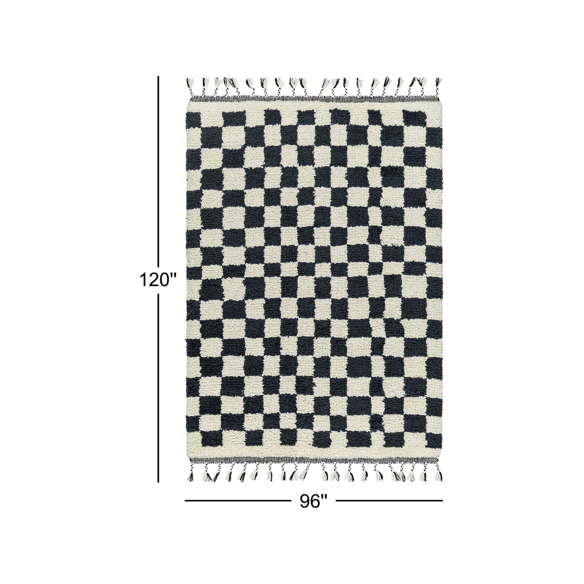 Keon Handmade Wool Rug, Rectangle 8' x 10'
