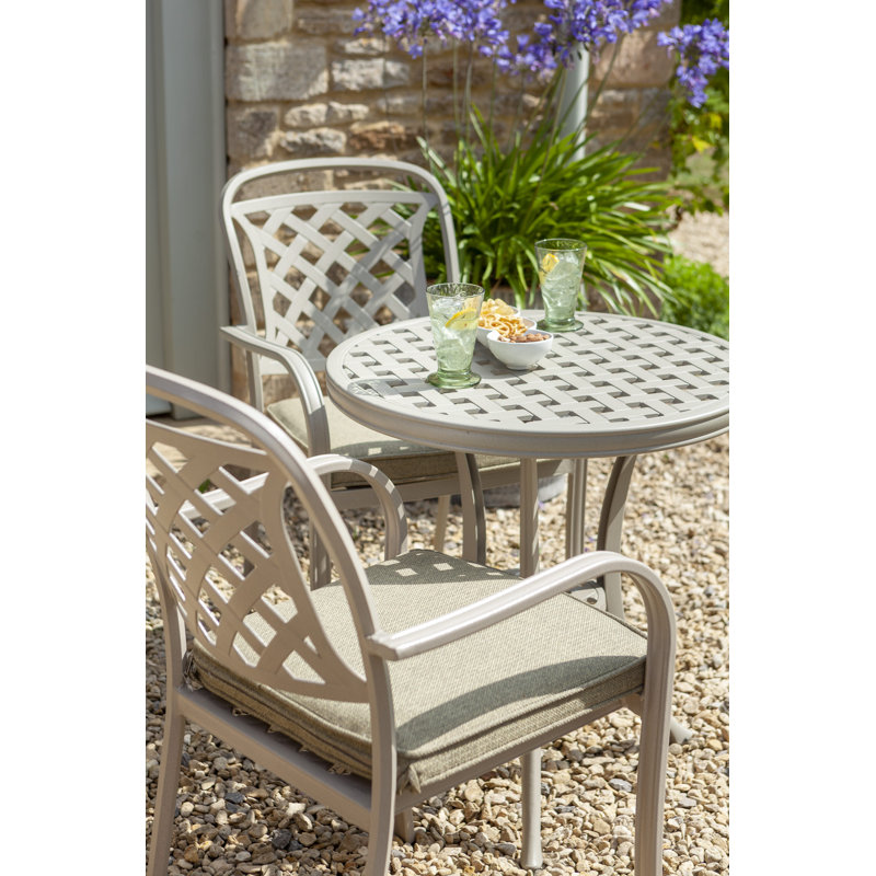 Berkeley 2 Seater Bistro Set with Cushions