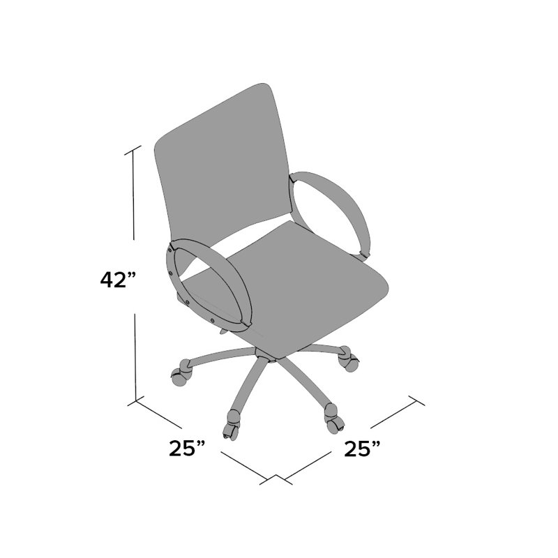 Task Chair, Charcoal Grey