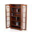 Armoire multimédia à panneau de fenêtre noire-33089848