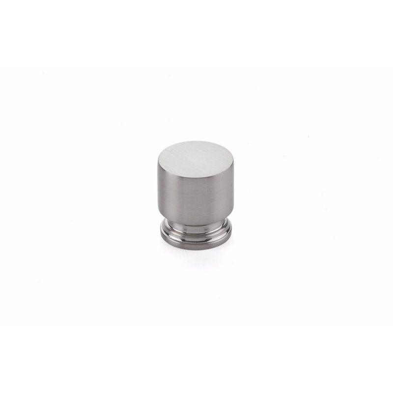 Prosser Cylindrical Knob, Satin Nickel, 1.25''