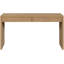 Console / bureau en bois massif et placage de chêne Fawcett-125376912