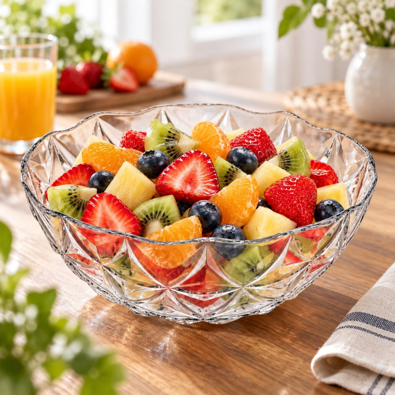 Fairmont Park Huggins Glass Serving Bowl