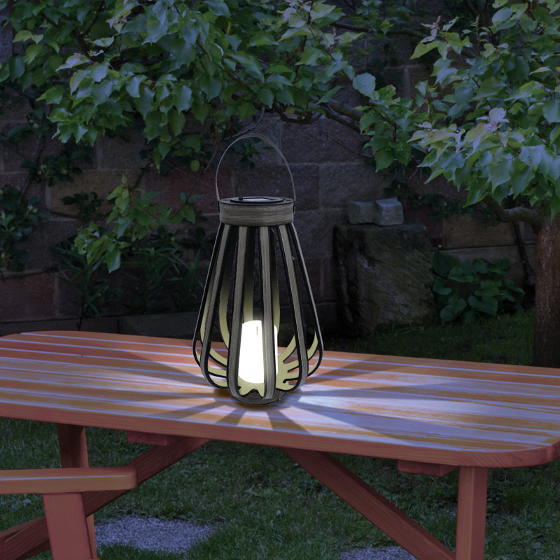 Solar Decorative Plastic Lantern w/ LED Light