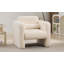 Chaise d'appoint moderne rembourrée en sherpa rembourré doux pour le salon et le bureau-2143645748