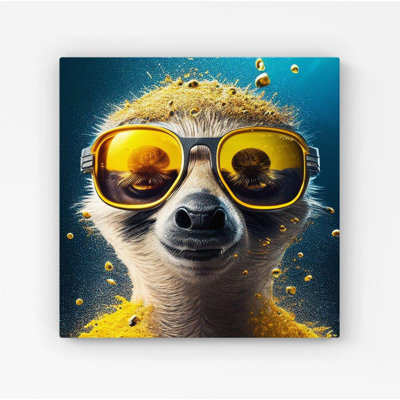 Meerkat - Wrapped Canvas Print