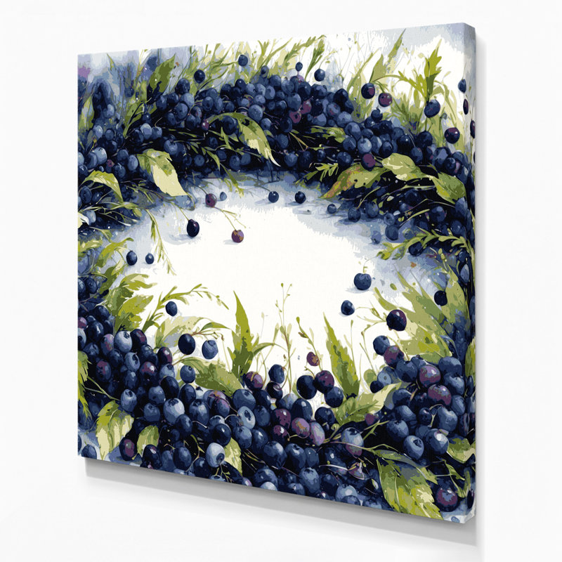 Art mural sur toile Fruit, H 12 po x l 12 po