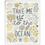 «Under Sea Treasures IV Gold Neutral» par Michael Mullan, art mural sur toile-440207553-440207603-440207604