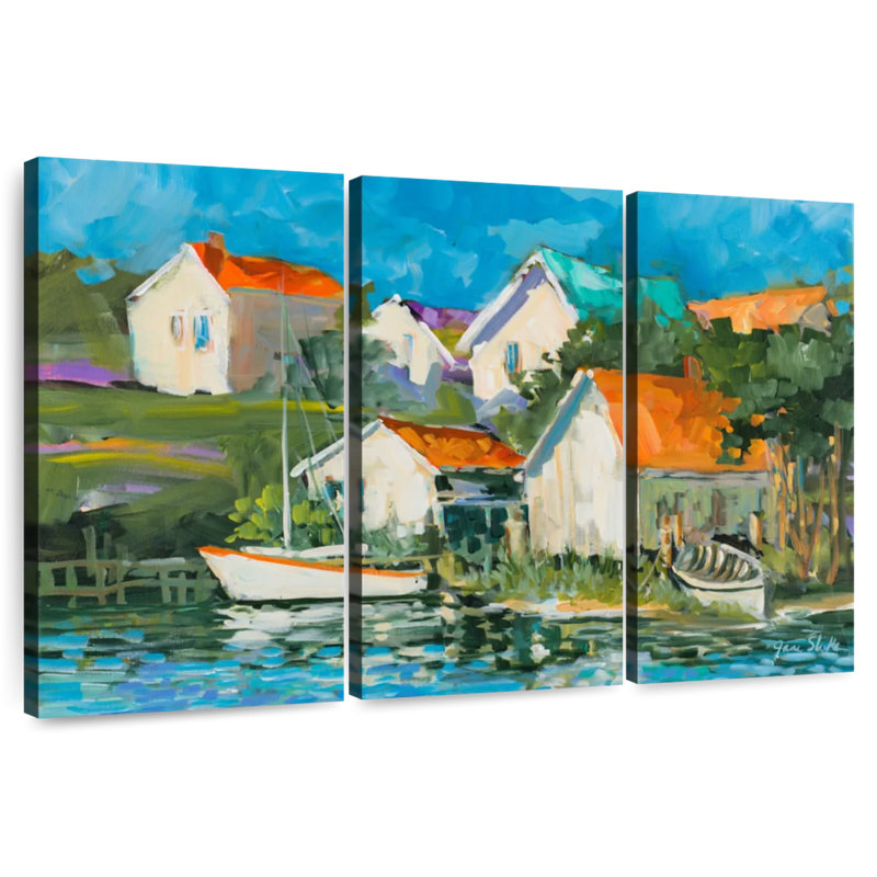 Alvord Lake Town, 24" H x 38" W