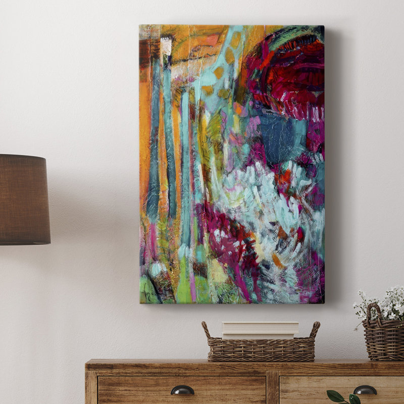 Un endroit pour poser ses racines - galerie sur mesure, H 27 po x l 18 po