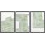 «Lin», art géométrique linéaire rayé vert doux, images murales minimalistes abstraites biologiques modernes, impression sur toile encadrée, 3 pièces, art mural: 16 po x 24 po x 3 pièces, 24 po x 36 po x 3 pièces-94434488-94434487-119461143
