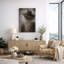 «Western Cowboy Hat Back Portrait», photos de salon, impression sur toile encadrée-126031453-126031459