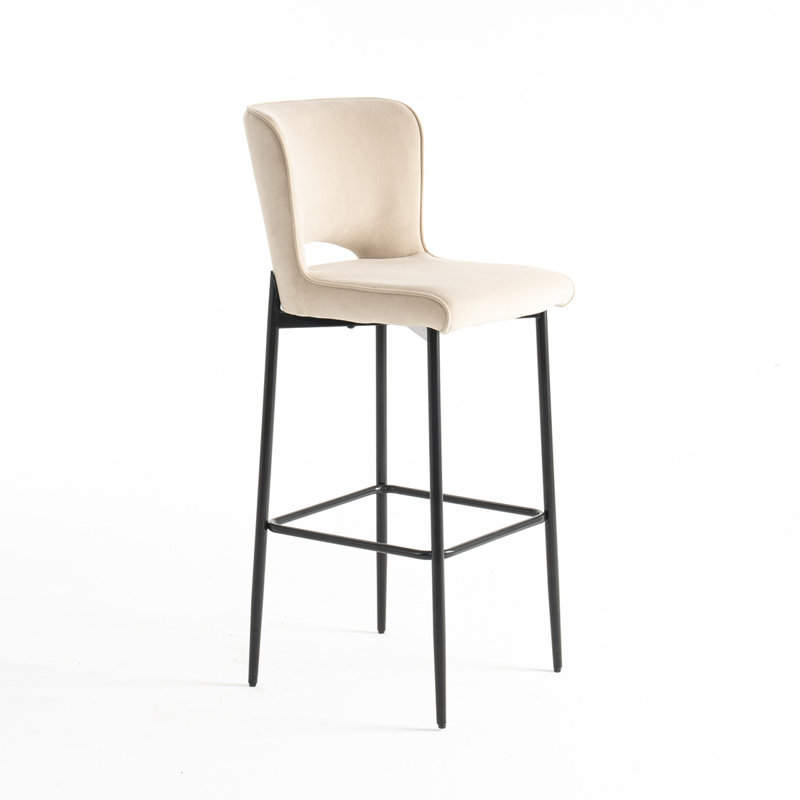 Hallowell Bar Stool, Beige