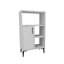 Sanimas Kitchen Cabinet With Shelves - White