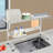 Adjustable Over Sink Dish Drainer Drying Rack