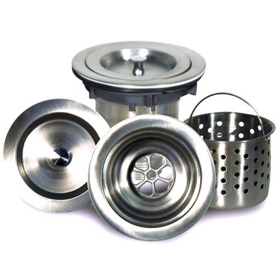 3.5'' W Basket Strainer