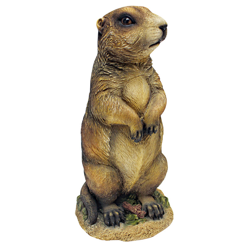 Pesty the Garden Gopher Statue