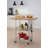 TRINITY PRO EcoStorage Kitchen Cart w/ Bamboo Top and Drop Leaf-42676547