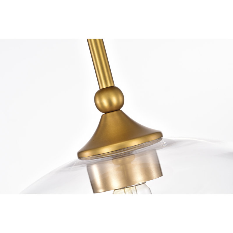 Bellino Glass Semi Flush Mount