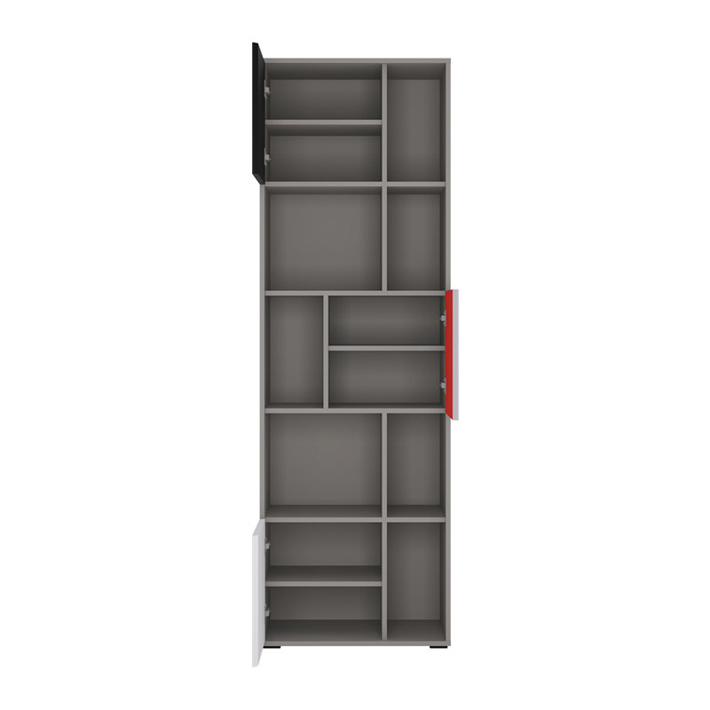 Madaket 64cm W Kids, White/Black/Chili red