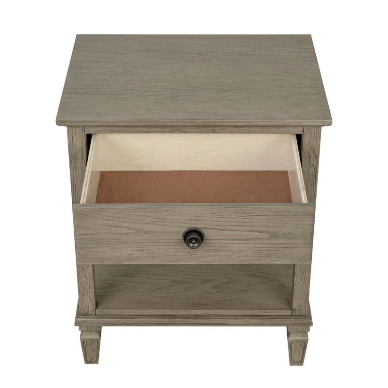 Table de chevet Victoria, Gris