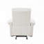 Fauteuil inclinable manuel en cuir synthétique