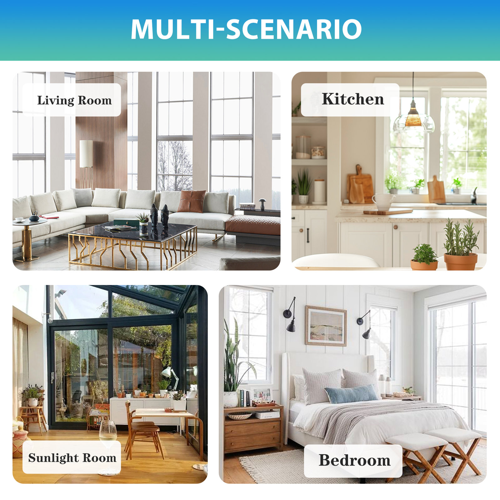 Rod Pocket Sheer Curtains, Home Decoration Grommet Airy & Lightweight Elegant Window Treatments With Light Filtering For Bedroom/Living Room