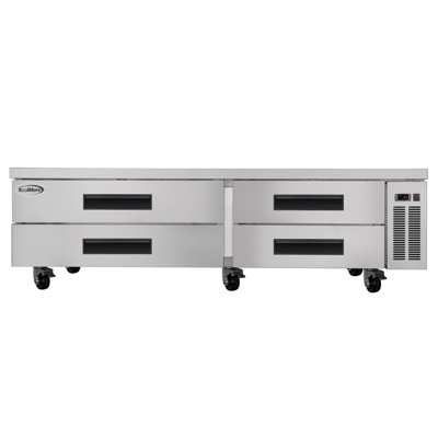 84 in. Commercial Chef Base Refrigerator Storage Cabine