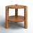Algiers Solid Wood End Table
