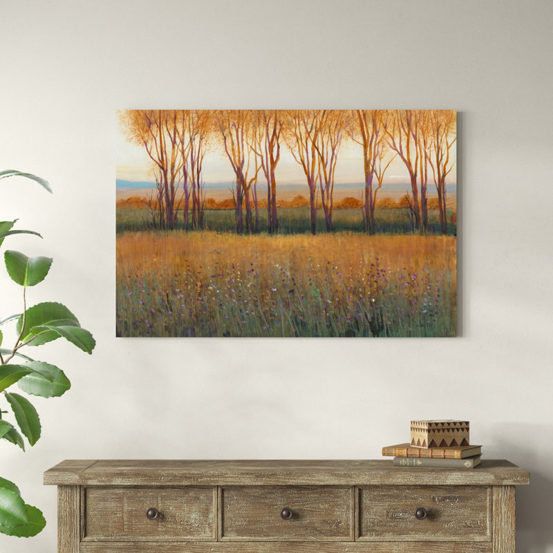 «Glow in the Af après-midi II» par Timothy O 'Toole - peinture sur toile tendue, H 32 po x l 48 po x P 1,25 po