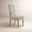 Chaise parsons capitonnée Bianca-1072565538