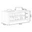 Banc en bois massif Burlywood-671701267
