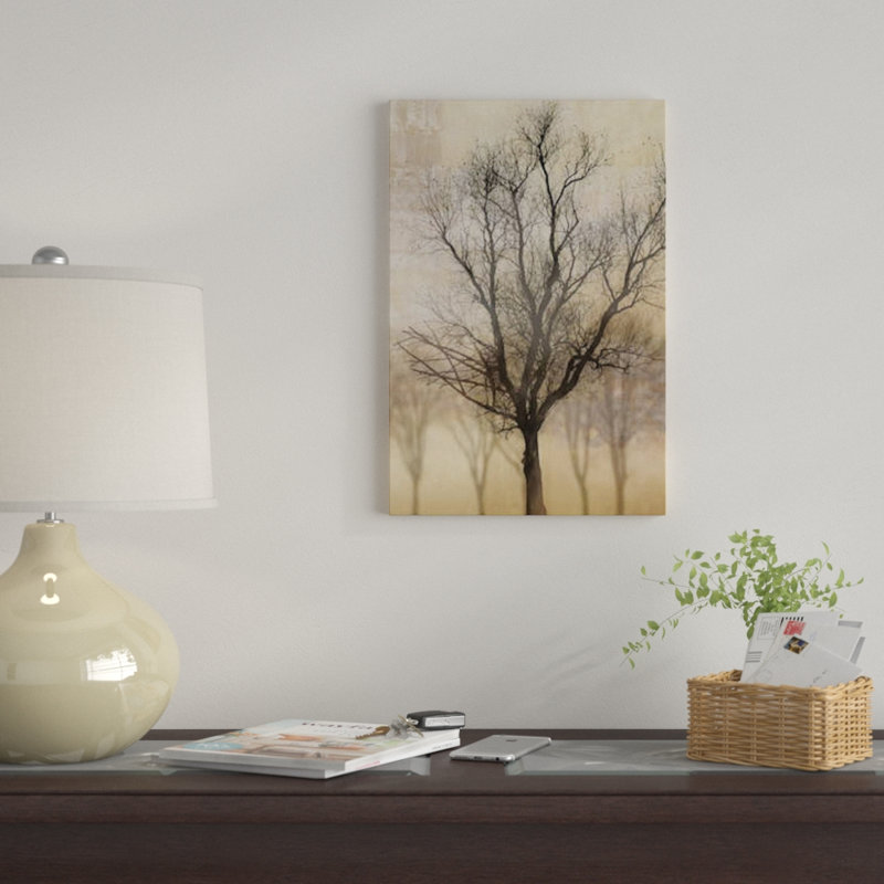 «Solitaire», impression sur toile, H 12 po x l 8 po x P 0,75 po, Pas de tapis, Toile tendue