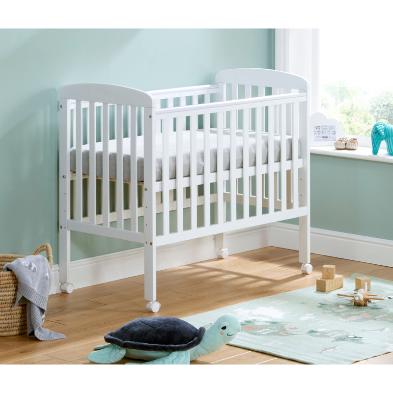BabyMore Space Saver Cot, White