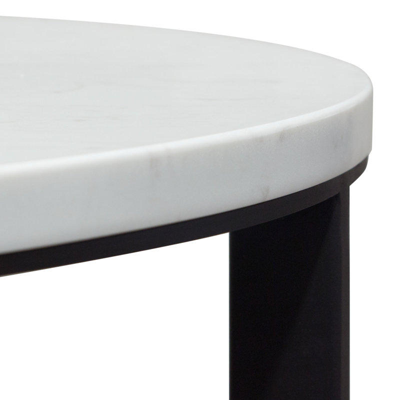 Marble Top End Table