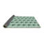 Tapis décoratif vert floral Lavern-63900261