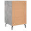 Mehrudin 40cm W Iron Bedside Table-1644452413