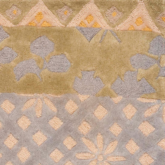 Tapis floral en laine touffeté à la main Grosvenor Drive
