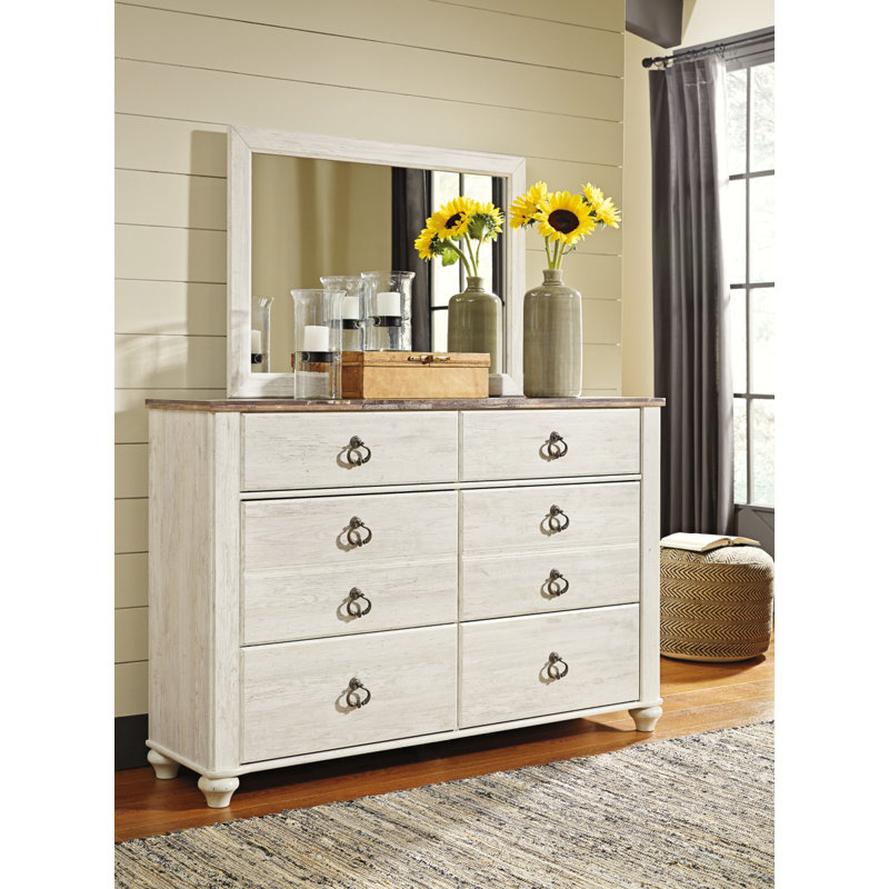 Commode et miroir Willowton