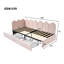   3ft Daybed Sofa Bed With 2 Drawers Velvet-2052396662
