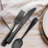Signature Skandia Opera Full Oxidation 20 Piece Flatware Set, Service for 4