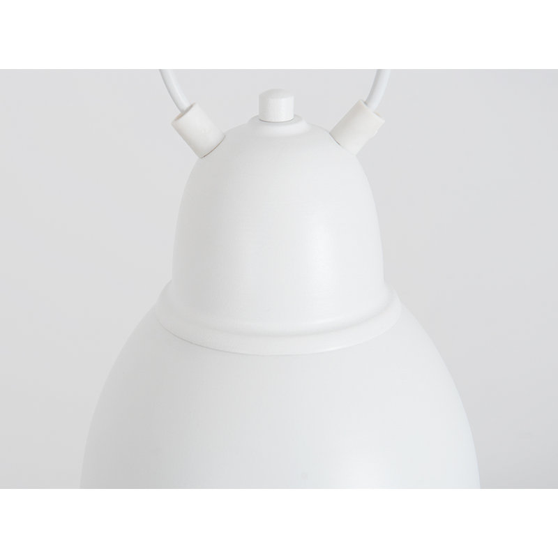 Culpeper 2 - Light Bell Pendant, White
