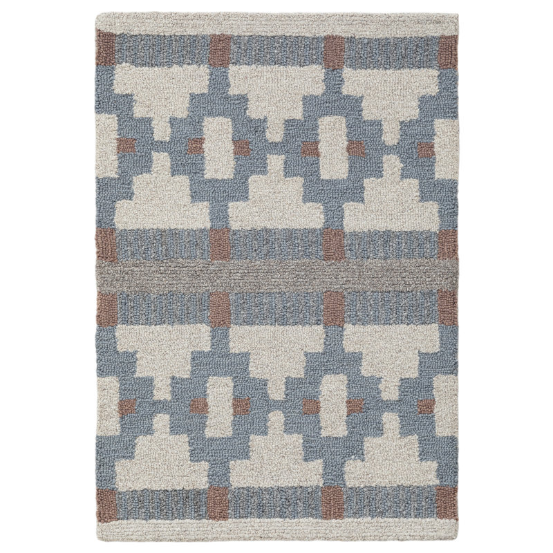 Tapis rectangulaire en laine Elsey, Rectangulaire 2 pi x 3 pi