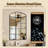 Grid Wall Mirror,arched Window Mirror,arched Wall Mantel Mirror For Living Room, Bedroom, Entryway-2075777234-2075777235